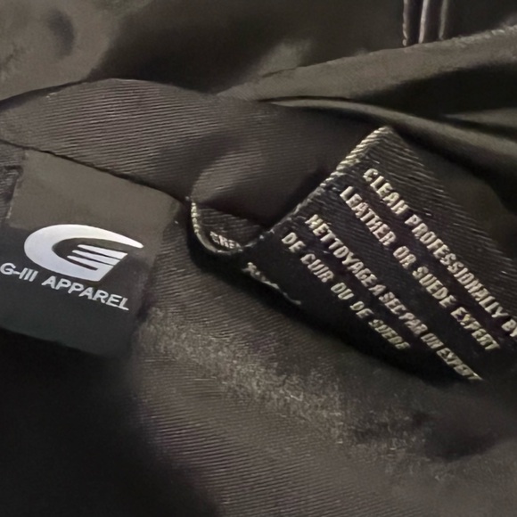 Cole Haan Black Leather Lamb Skin Jacket - Super Soft! Size M - Picture 9 of 10